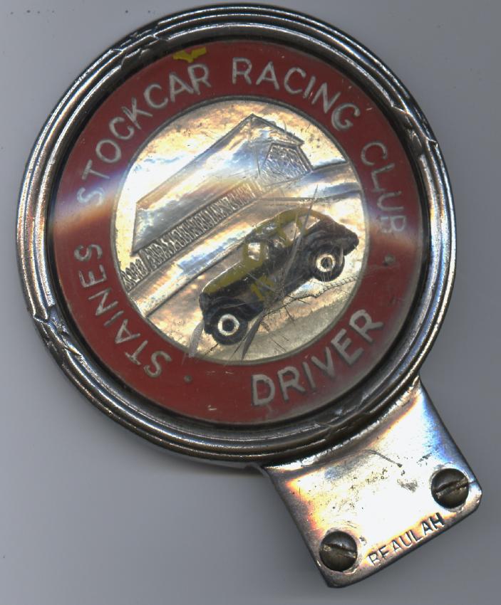 Driver Badge - Staines Stockcar Racing Club